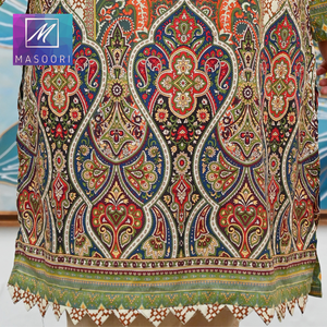 Kurta/Kurti de Algodón de Alta Calidad con Estampado Digital, Estilo Indio-Pakistaní, Colección Étnica de Verano para Mujer - Product Image 4