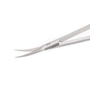 Tijeras profesionales de acero inoxidable para manicura, de alta calidad, para cutículas, corte curvo, para manicura - Product Image 2