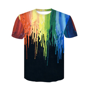 Diseña tu Propia Camiseta Deportiva de Spandex/Poliéster Transpirable al por Mayor, Camisetas con Sublimación Completa para Hombre, Logotipo Personalizado - Product Image 1