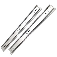 Patins à roulement à billes télescopiques en acier inoxydable, fabrication chinoise de Rails de 35mm, 42mm de largeur 250mm — 600 mm de longueur, 4 pièces