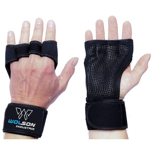 Gants d'haltérophilie de haute qualité en gros multicolore logo personnalisé entraînement sans doigts haltérophilie Gym Fitness gants unisexe - Product Image 4