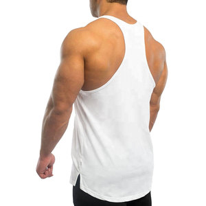 Wholesale Custom Cotton <b>Stringer</b> Gym <b>Vest</b> Fitness Singlet Workout Muscle Bodybuilding Mens Tank Top Men Lace Quantity Summer - Product Image 6