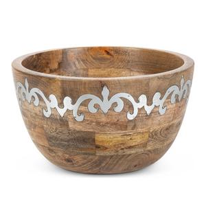 Ensaladera de Madera de Diseño Clásico y Elegante, Hecha a Mano, Vajilla Clásica y Elegante, Tazón de Sopa de Madera - Product Image 4