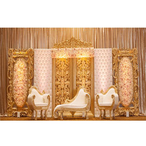 Customized <b>Wedding</b> Back Stage <b>Frames</b> Trending <b>Wedding</b> Reception Stage Back <b>Frames</b> Hot Sale Backdrop Panels for Reception Mexico - Product Image 1
