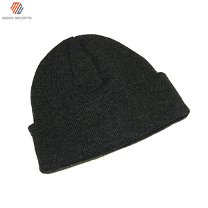 Chapeau de sport unisexe pour adultes en tricot d'hiver avec doublure en acrylique et doublure en satin, nouveau design MESS SPORTS - Product Image 2