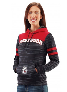 2021 femmes sweat à capuche surdimensionné haut court ensemble haute qualité Streetwear col roulé personnalisé pour l'hiver - Product Image 2