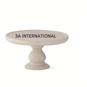 Soporte de pastel con recubrimiento en polvo blanco para Decoración de mesa, soporte para restaurantes, boda, fiesta, pastel, servidor, soporte, Material de madera - Product Image 1