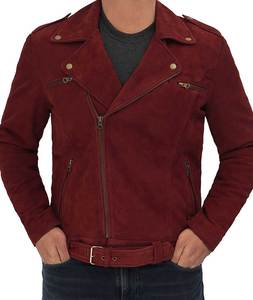 Chaqueta de Cuero para Hombre, Estilo Vintage, Ligera, Diseño Personalizado, Talla Grande, Chaqueta Varsity con Cierre, por Standard International - Product Image 5