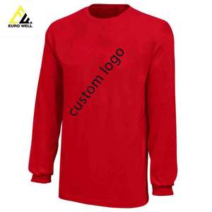 Top venta Streetwear sólido de punto antiarrugas otoño hombres y mujeres 100% algodón forrado pulóver sudadera - Product Image 2