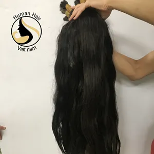 En kaliteli bakire İŞLENMEMİŞ SAÇ satıcıları işlenmemiş saç toplu İnsan saç Vietnam