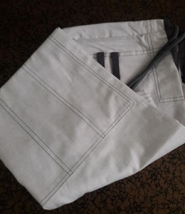 BJJ-Kimono brasileño Jitsu Gi, negro, hecho en Pakistán - Product Image 5