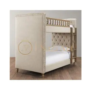 Litera de madera para niños y niñas, mueble de dormitorio