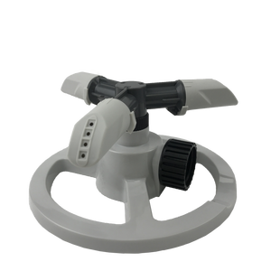 Aspersor de plástico duradero para riego de 3 brazos, herramientas de Agua para jardín con Base estable, Aspersores para Agua de riego - Product Image 5