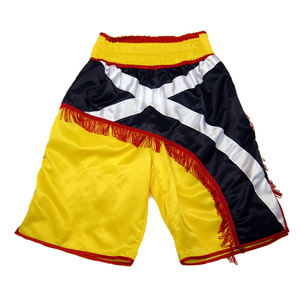 Pantalones cortos de MMA de sublimación personalizada de alta elasticidad para Kickboxing BJJ Fight Muay Thai-para ropa de artes marciales - Product Image 6