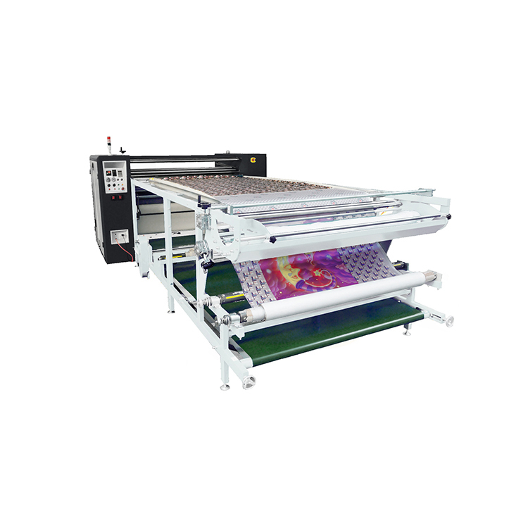 Système de Chauffage à huile Rouleau de Sublimation Textile Machine D'impression De Transfert de Chaleur