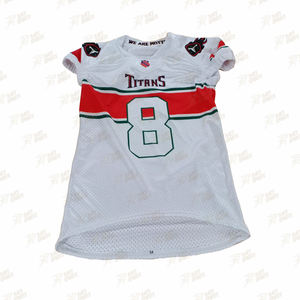 Camisetas de fútbol americano personalizadas, nuevo diseño, ropa de entrenamiento deportivo, uniformes transpirables de talla grande con mangas cortas - Product Image 2