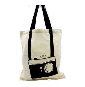 Sac fourre-tout en coton réutilisable écologique pour le shopping et l'usage quotidien Sac fourre-tout en toile imprimé logo personnalisé vente en gros - Product Image 1