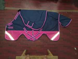 2021 Top vente poids lourd respirant imperméable cheval tapis 300G 1200D hiver participation équine couverture - Product Image 2