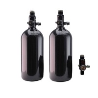 Bouteille de gaz haute pression 48ci pour pistolet de paintball HPA PCP avec régulateur de sortie personnalisé