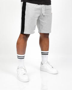 <b>men</b> new arrival summer cotton jogger gym <b>long</b> <b>shorts</b> <b>men</b> clothing <b>shorts</b> with side stripes - Product Image 2