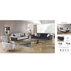 เชสเตอร์ฟิลด์ Elegance และแฟนซีโซฟาเชสเตอร์ฟิลด์ชุดโซฟาสไตล์ใหม่ที่ทันสมัยสำหรับเฟอร์นิเจอร์ห้องนั่งเล่นของคุณ - Product Image 3