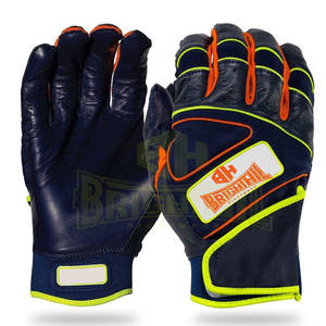 Los adultos de cuero durable de guantes de bateo fit - Product Image 4