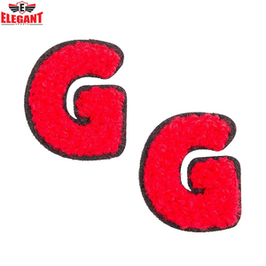 Patchs pour vêtements personnalisés à motif de Chenille, broderie de Chenille, nouveau Design, offre spéciale, - Product Image 4