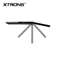 XTRONS 11,6 "1080P Pantalla de publicidad de video Monitor de techo de coche, Monitor de coche abatible