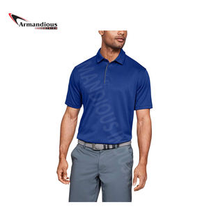 Polo de golf uniforme de conception personnalisée de haute qualité avec t-shirt polo homme à bas prix 100% coton - Product Image 6