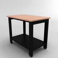 Armadio Industriale Bodur BD361503 OEM/ODM/OBM Personalizzabile in Acciaio Laminato a Freddo Verniciato a Polvere RAL9005 Nero Garanzia 2 Anni 51kg
