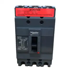 Tersedia Schneider Molded Case Circuit Breaker EZC 100H 3P 40A