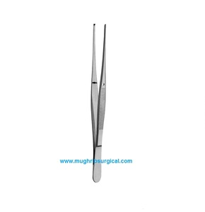 Pince à dissection de tissus Taylor 1x2 dents 17.5cm Fabricant et exportateur d'instruments chirurgicaux - Product Image 3