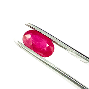 Top Qualité En Gros Ruby Ovale À Facettes Pierres Précieuses pour les Bijoux Faisant - Product Image 1