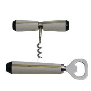 Abrebotellas de boda de Hotel de lujo con mango de Color de mármol de resina chapada en plata, logotipo de Color personalizado, Material metálico MOQ bajo de Venta caliente - Product Image 5