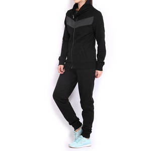 Survêtements de sport pour femmes nouveau Style coton éponge français taille XL pantalon à capuche en polaire chaud séchage rapide ensemble 2 pièces pour l'hiver - Product Image 2