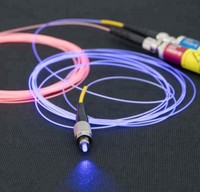 Nouveau pointeur laser 3D bleu 405nm 20mW avec connecteur FC, laser monomode avec garantie d'un an