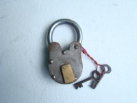 Antique Cadenas Pirate collecte Geôlier Serrure
