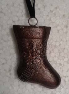 Durable & Eye-<b>Catching</b> Metal Christmas Figurine Ornaments for Home & Tree Decor Christmas Toys - Product Image 3