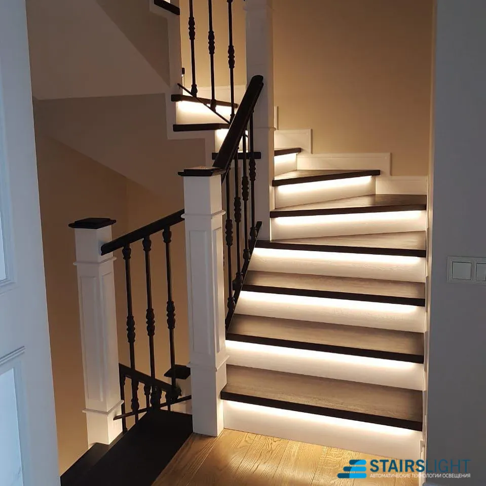 Smart Automatic Stairs Lighting With Motion Sensor Step Light