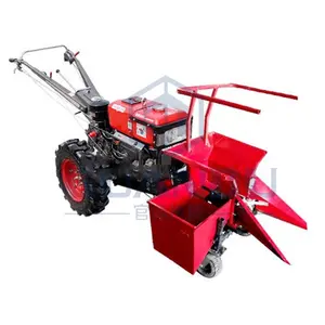 Made in China agricultural 15hp walking tractor combine harvester