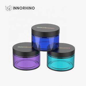 Frasco de Vidrio de Borosilicato Alto Personalizado con Tapa de Plástico |   Almacenamiento Hermético Seguro para Niños para Cosméticos, Polvos para el Cuidado de la Piel o Productos Secos - Product Image 2