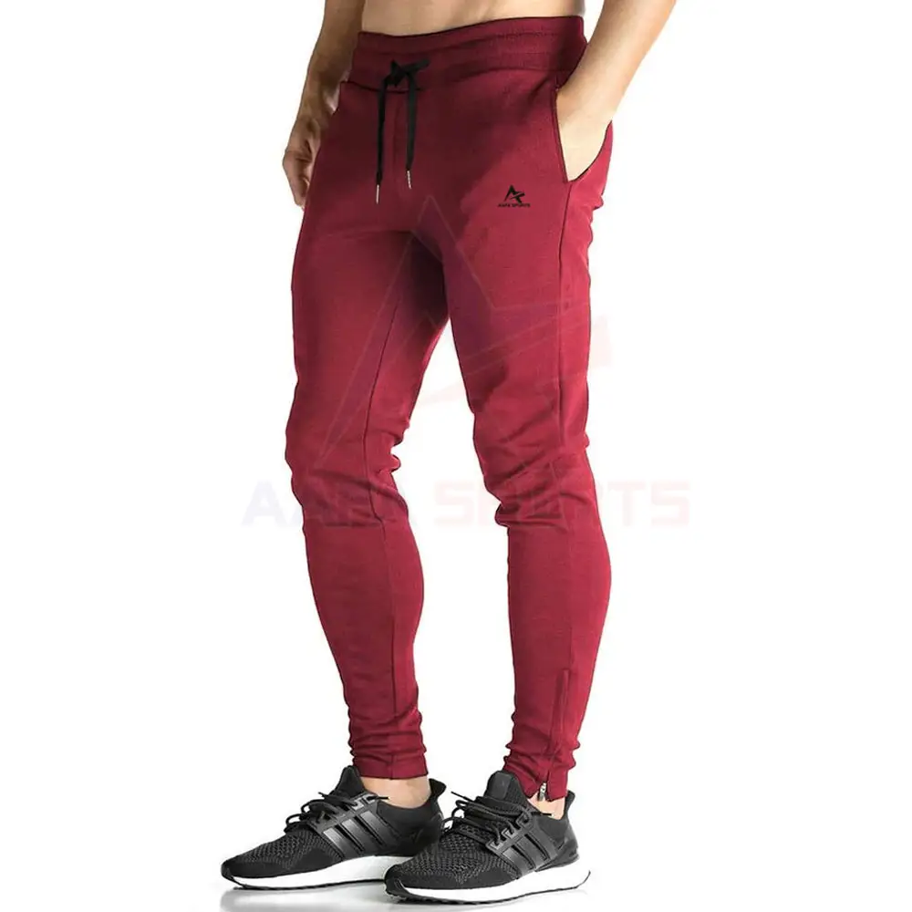 Custom Logo Men Gym Sweat Workout Fitness Pants Men Sports Joggers Streetwear Casual Sublimation Quantity Print XXL Cotton Style