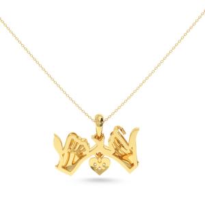 Colgantes y Dijes de Diamantes para Mujer Certificados por IGI e Ingemco Lab, Precio al por Mayor de DJewels Diamond Jewelry Showroom en India - Product Image 3