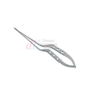 Portaagujas de acero inoxidable Yasargil Micro 9 "Manual reutilizable | Instrumentos de cirugía ocular oftálmica Oftalmología Quirúrgica - Product Image 1