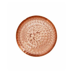 Plat et assiette couleur or de qualité supérieure Plaque de chargeur en métal bronze domestique Décoration de table de dîner de forme ronde en vrac - Product Image 2