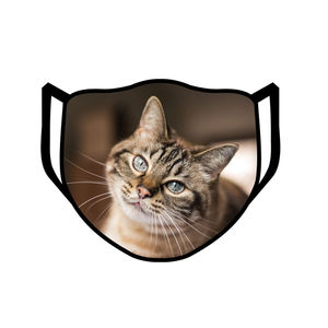 Masque facial en coton pour enfants, vente en gros, mignon, dessin animé, personnalisé, bouche, visage, imperméable, petite taille - Product Image 6