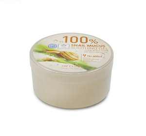 Cosmétique coréen 3W CLINIC SNAIL MUCUS SOOTHING GEL 100% 300ml Anti-âge Anti-rides Raffermissant Revitalisant pour la peau Hydratant - Product Image 2