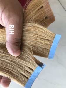 Extensión de cabello humano 100% virgen Remy, cabello Real para reventa, Color n. ° 27, extensión de cabello humano de larga duración, venta al por mayor - Product Image 3