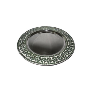 Wholesale Price Charger Plates Round Shape Under Plate for Wedding Parties Home Decoration - Product Image 2