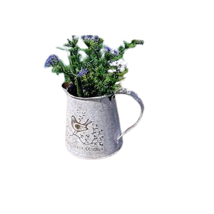 POT de fleurs de couleur rouge, joli DESIGN fait à la main, support de POT de fleurs, style décoratif pour la maison et le jardin, jardinière - Product Image 2